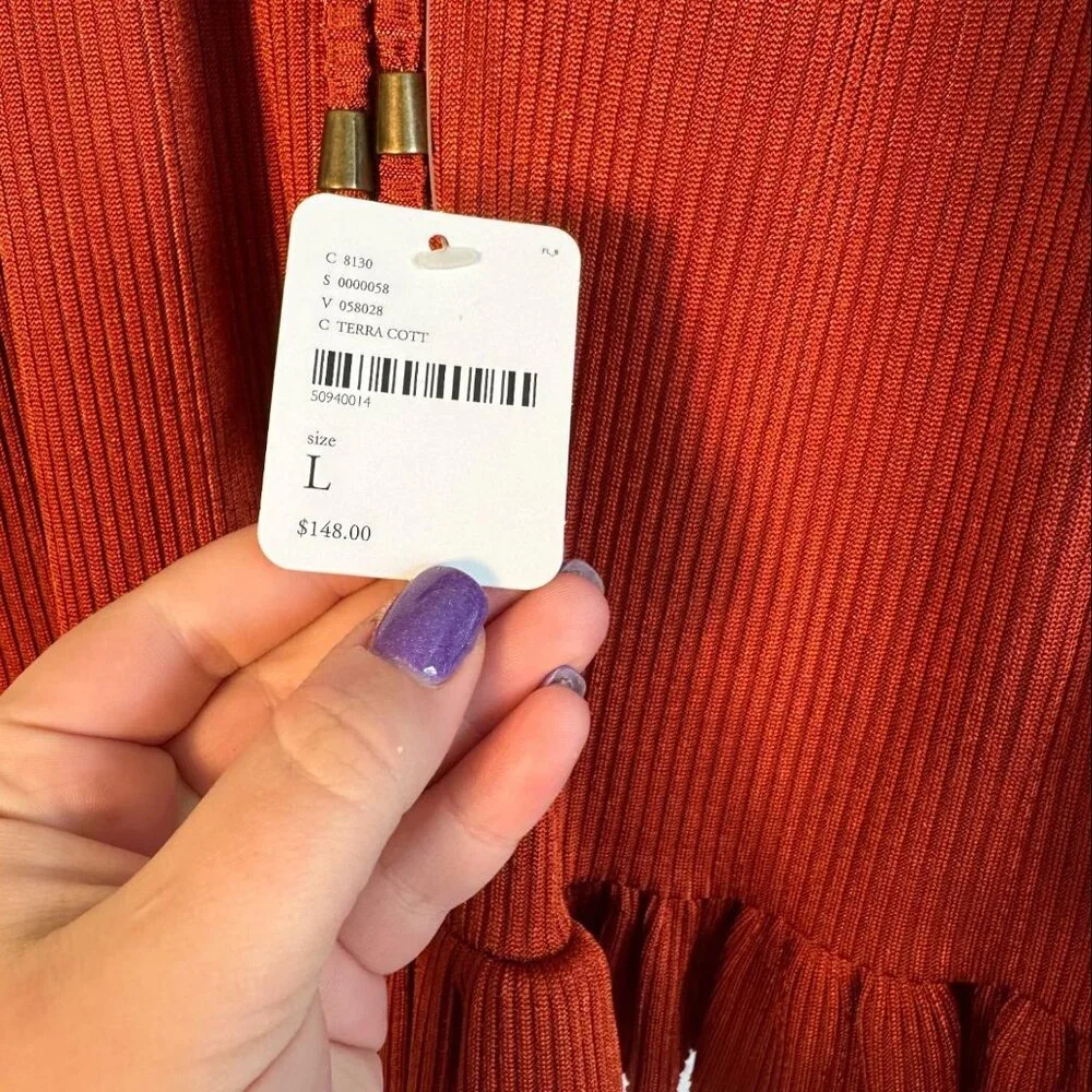 Free People No Excuses Skirt Set Terracotta NWT - Picture 8 of 8